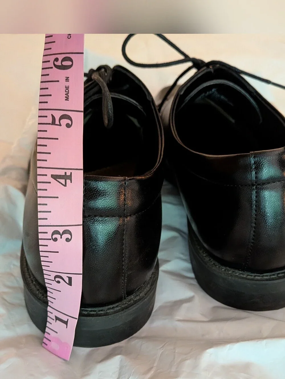 Men's Apt. 9 Black Cap-Toe Lace-Up Oxfords Size 12